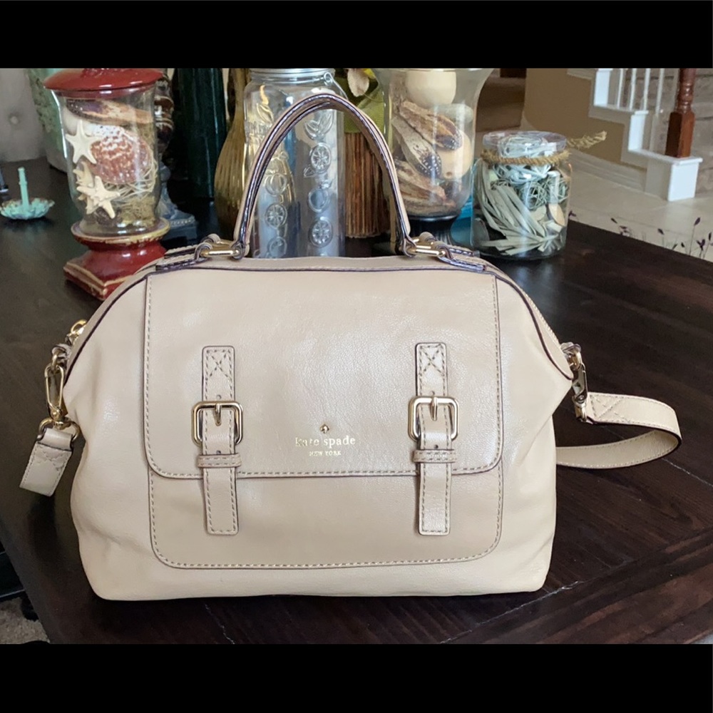 Tan Kate Spade Purse with Matching Wallet